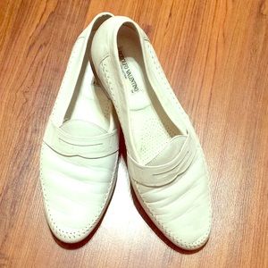 Rodolfo Valentino White Vintage Shoes Size S 9